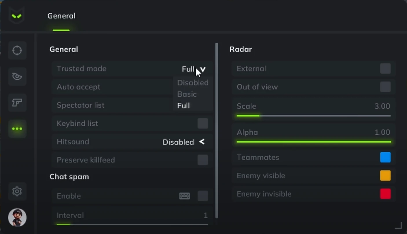 Predator CS2 Cheat image 5